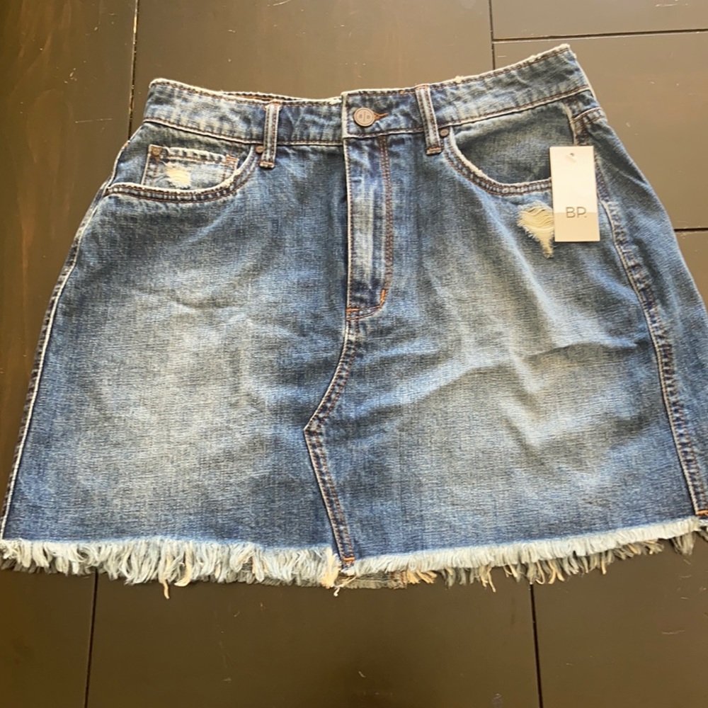 Denim mini skirt NBW